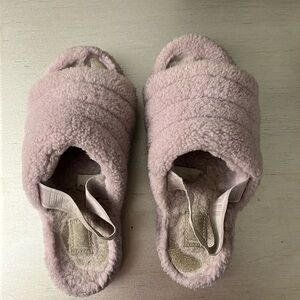 Authentic UGG purple slippers (used)